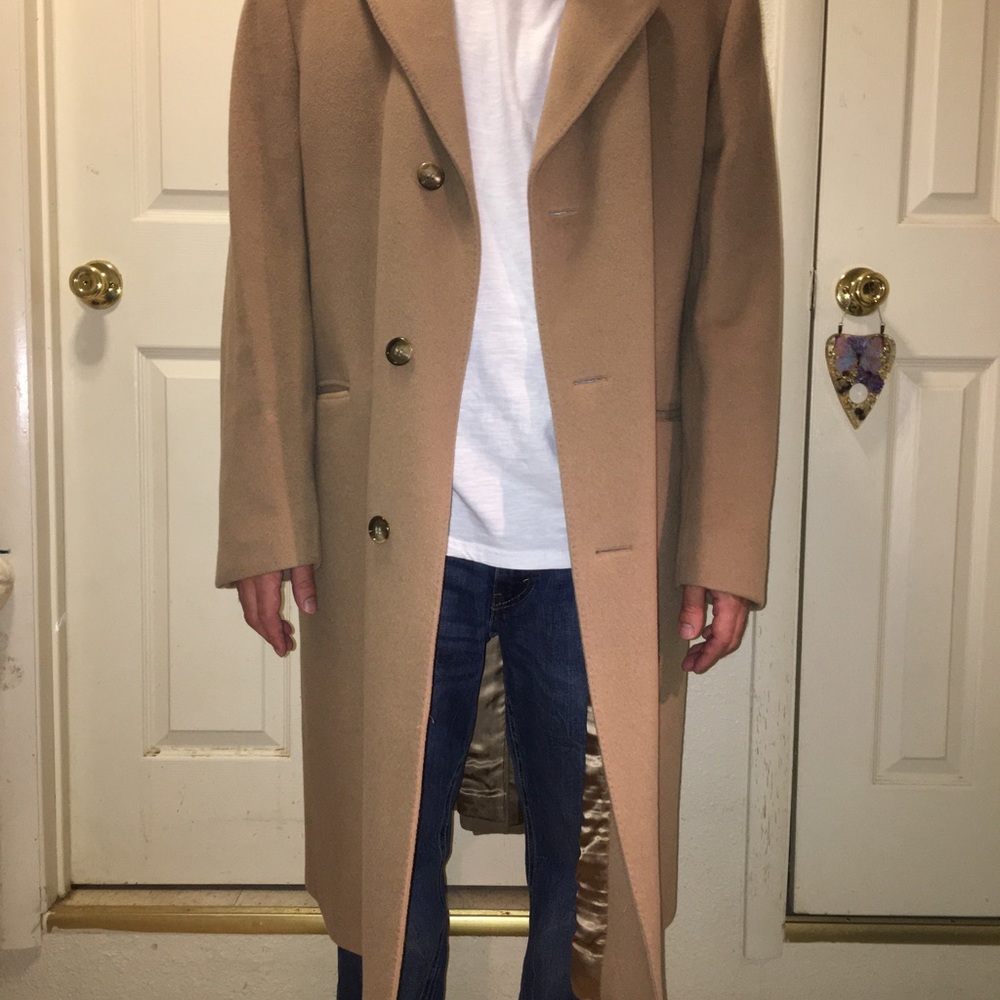 Vintage Wool/Cashmere Tan Coat